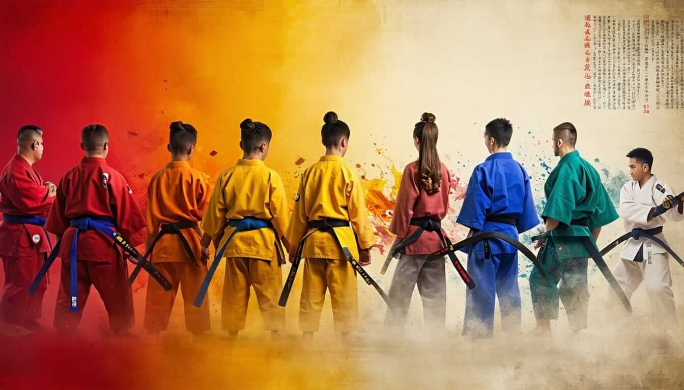 martial arts belt ranking development