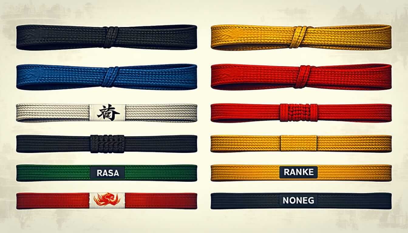 martial arts belt ranking symbolism