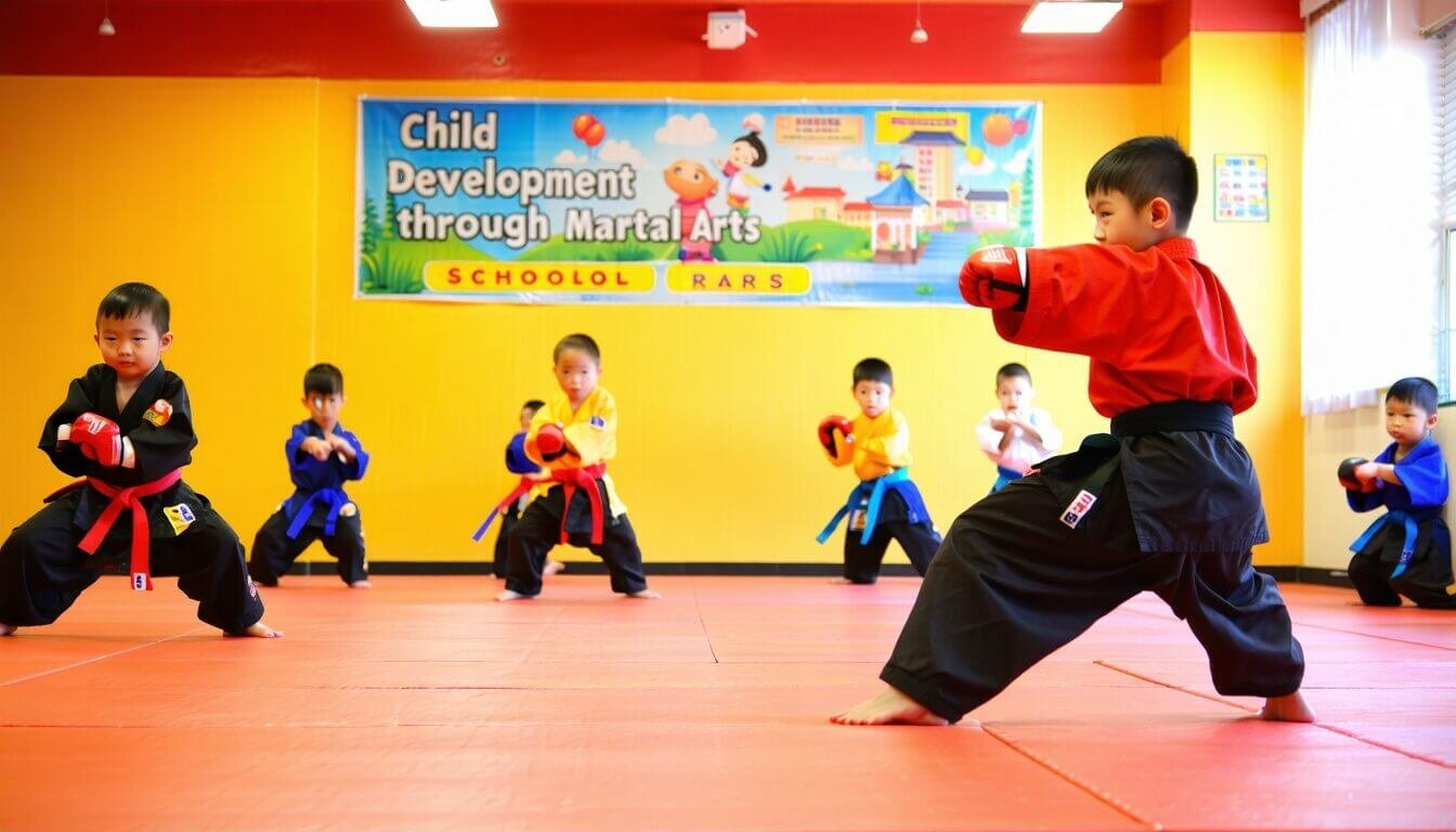 child development through martial arts