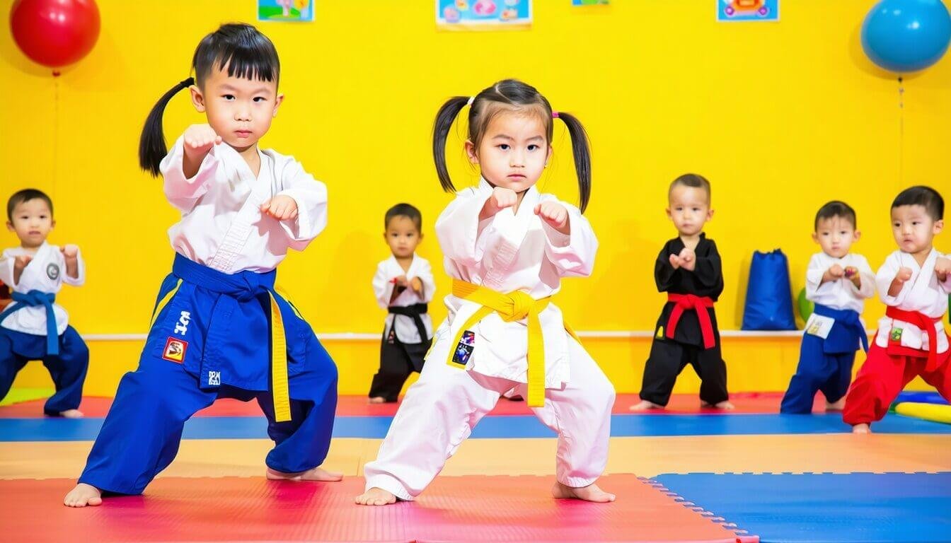 martial arts skills for preschool readiness