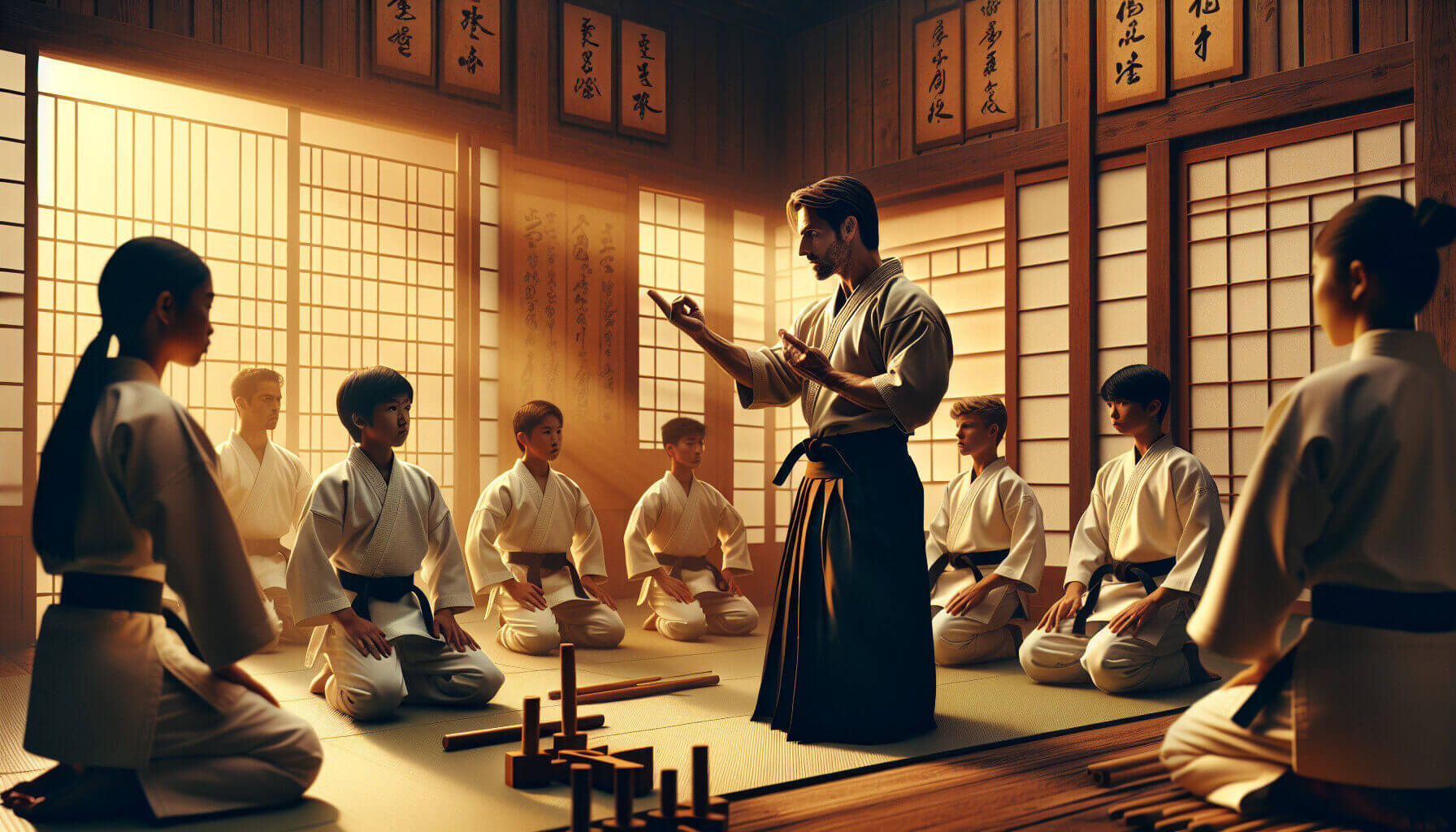instilling discipline through martial arts