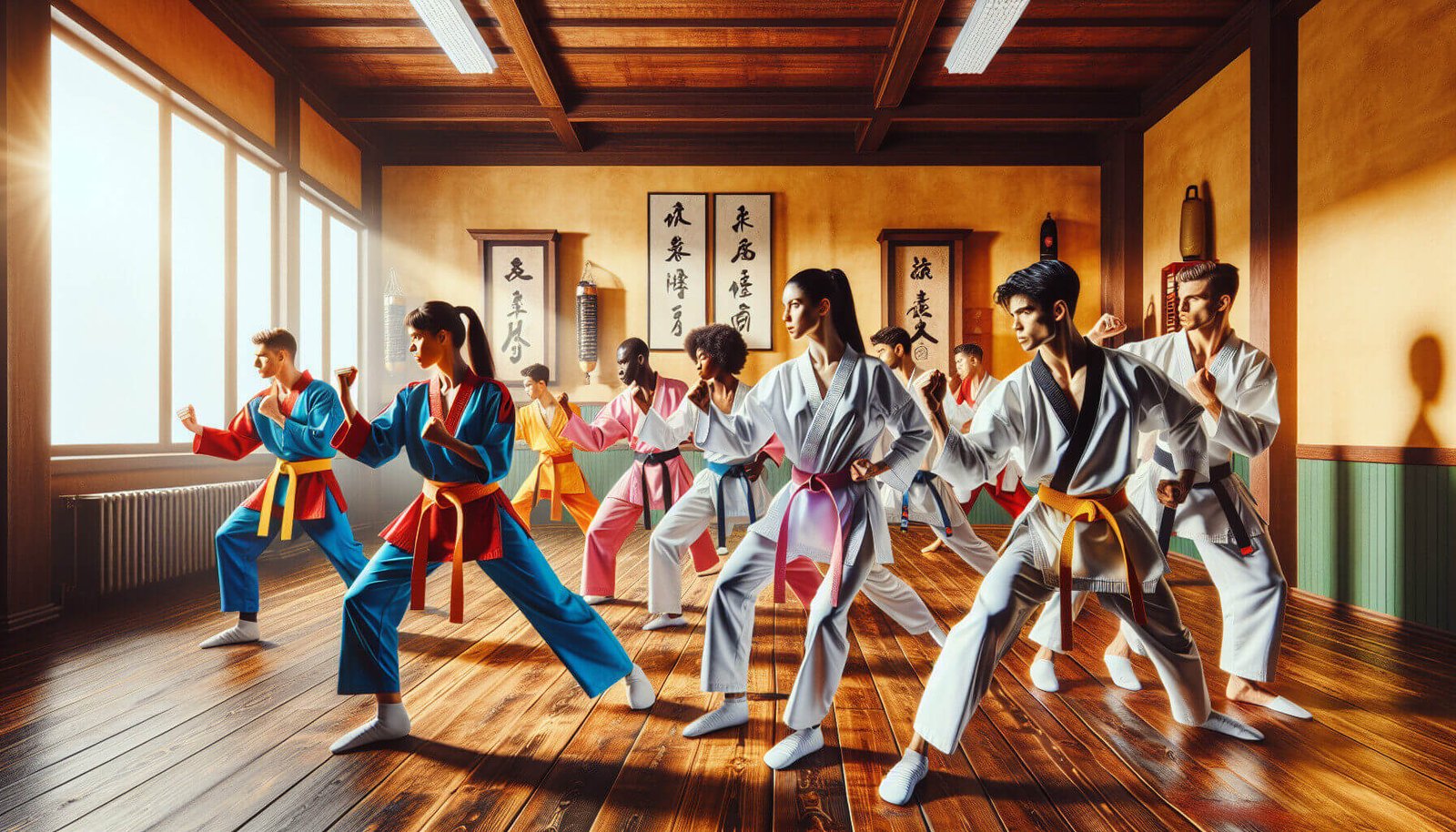 martial arts training for self-discipline