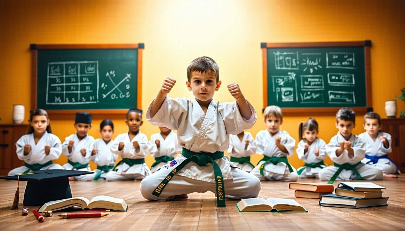 improving grades through martial arts