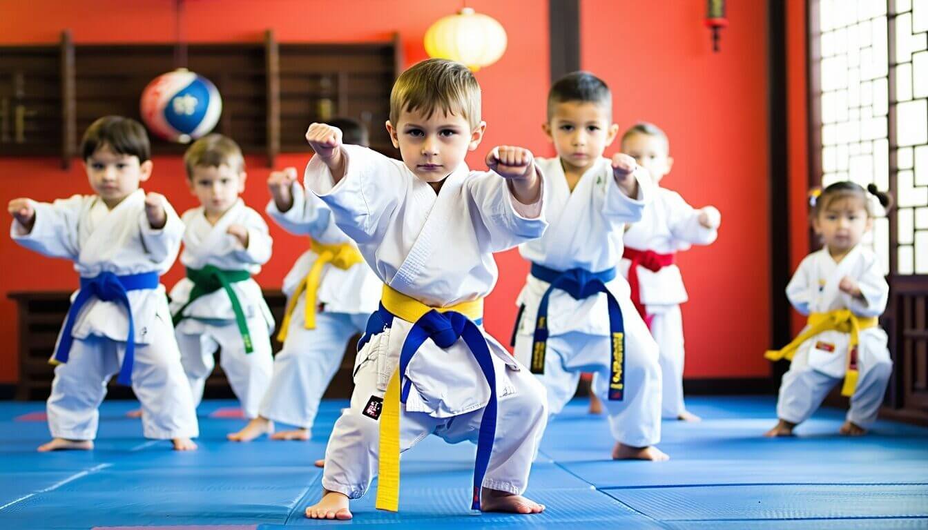 youth karate training
