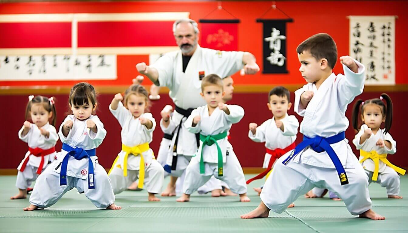 karate teamwork for children